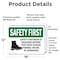 Signmission 12 in Height, 18 in Width, Vinyl Decal, Rectangle OS-2PACK-SF-D-1218-L-10897 - alternate 4